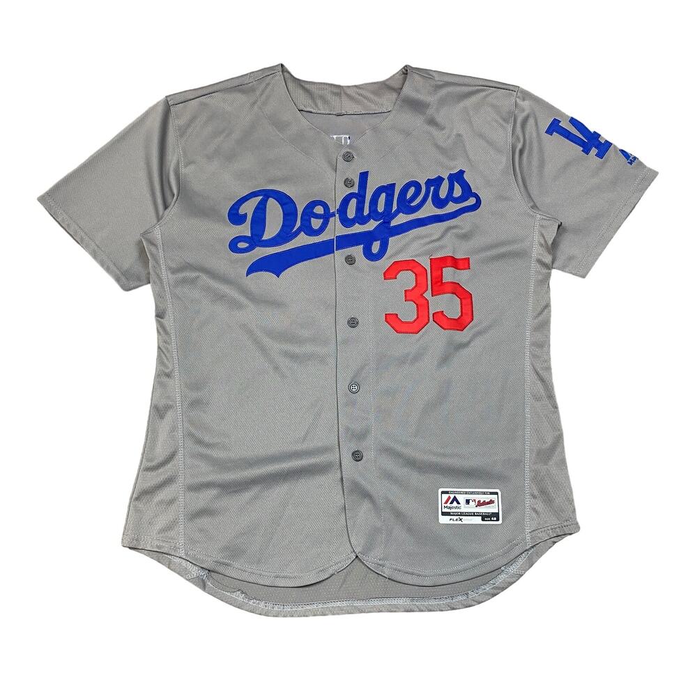 Majestic LA Dodgers Cody Bellinger 35 Flex Base Jersey MLB Size 48